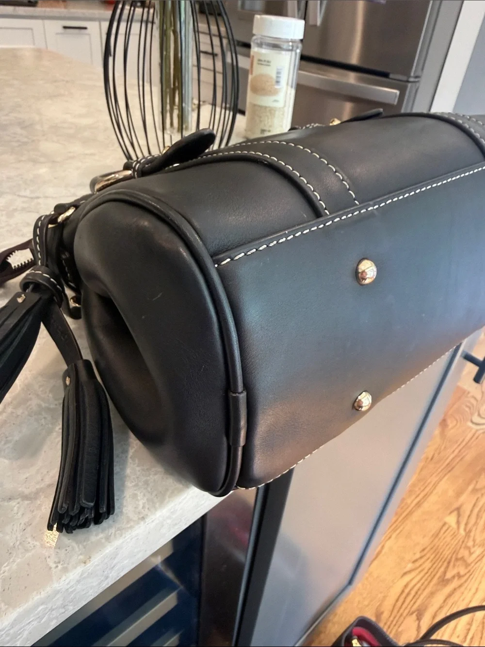 Dooney and Bourke Penrose satchel 30 with pocket